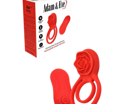 Adam & Eve VIBRATING ROSE DOUBLE ENHANCER